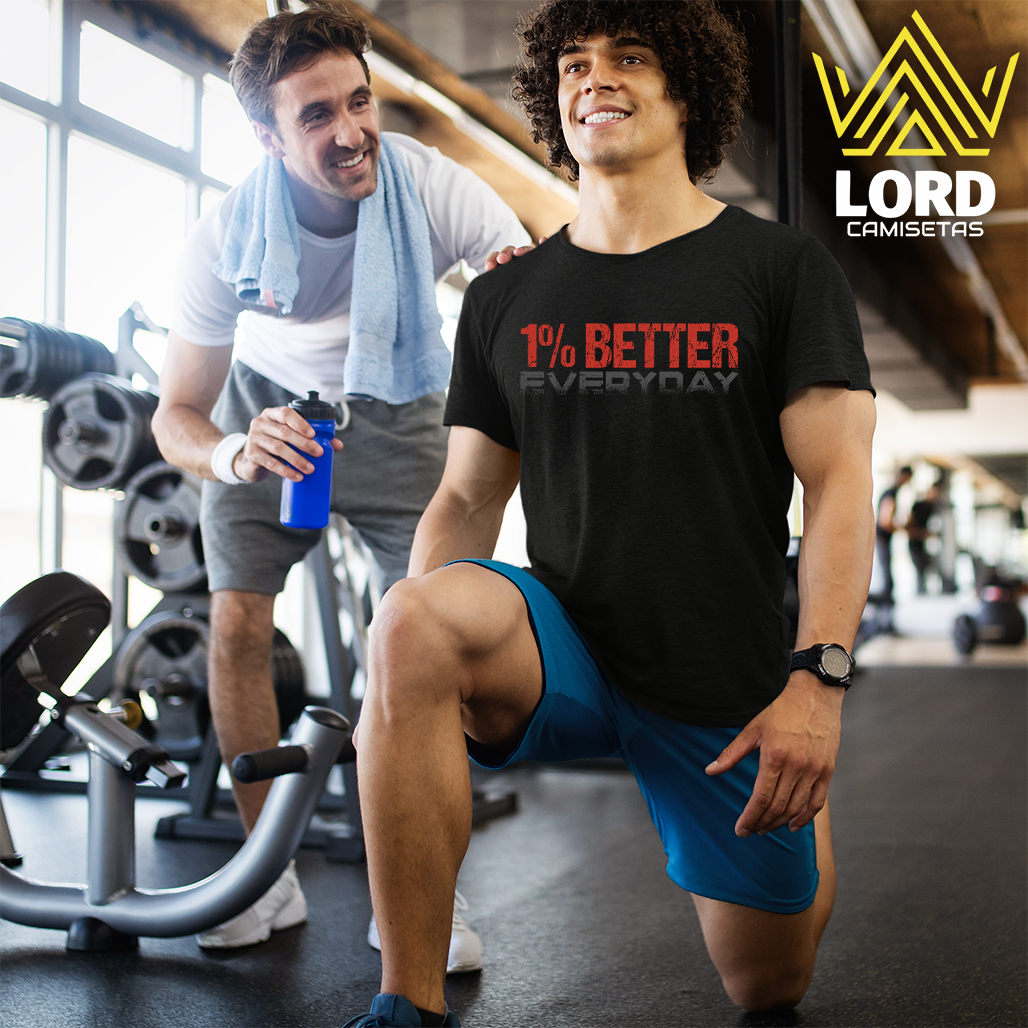 Camiseta 1% Better Everyday