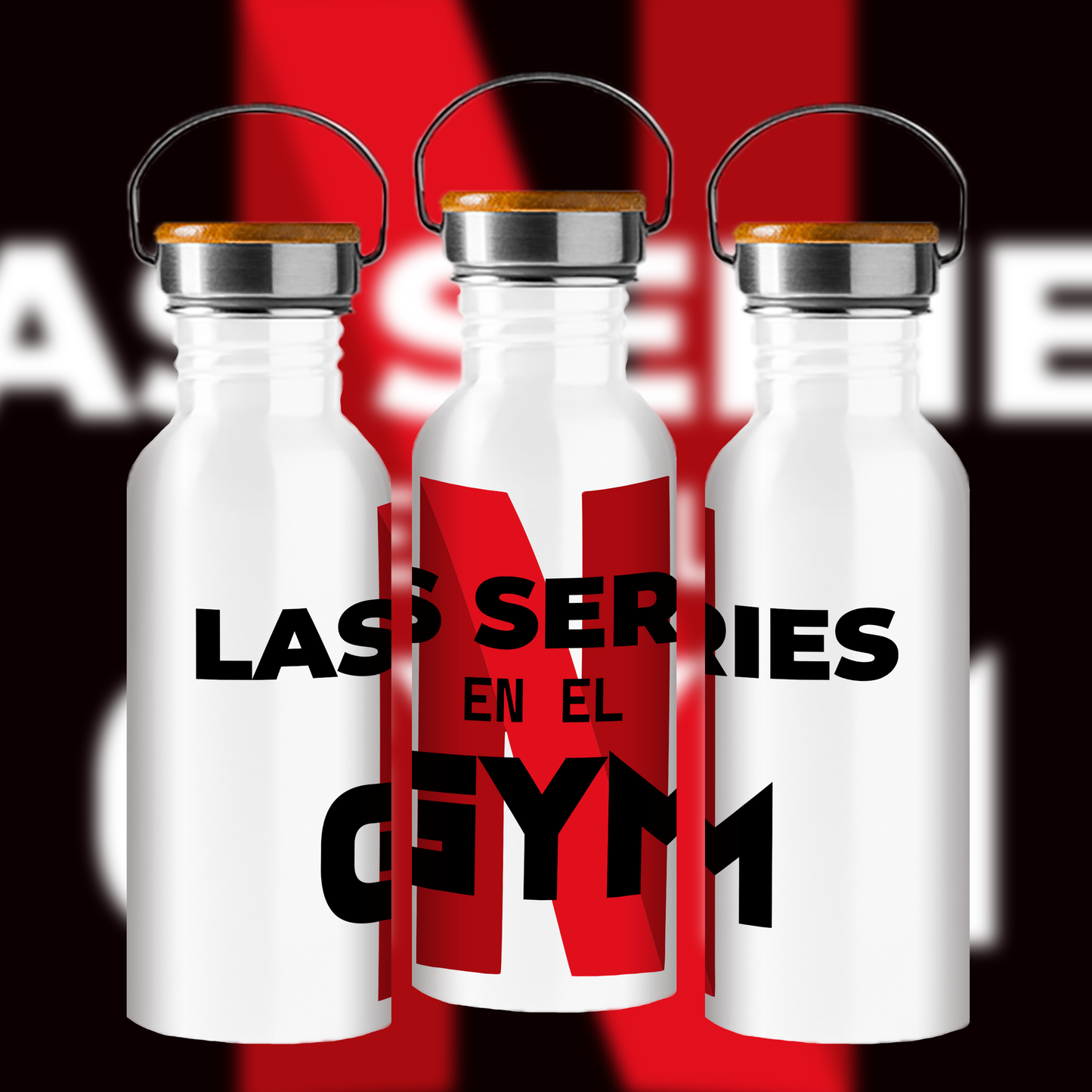 Bidón Las Series en el Gym