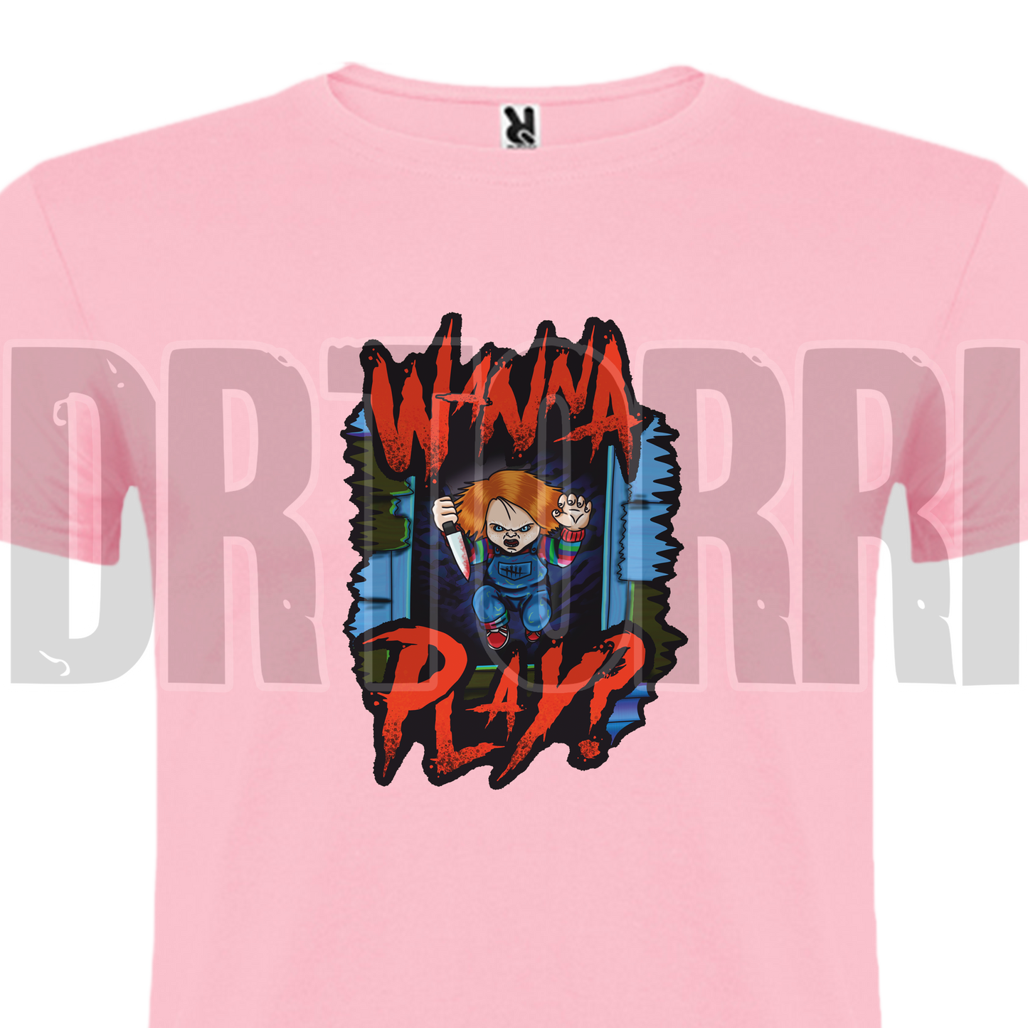 Camiseta Chucky Saltando