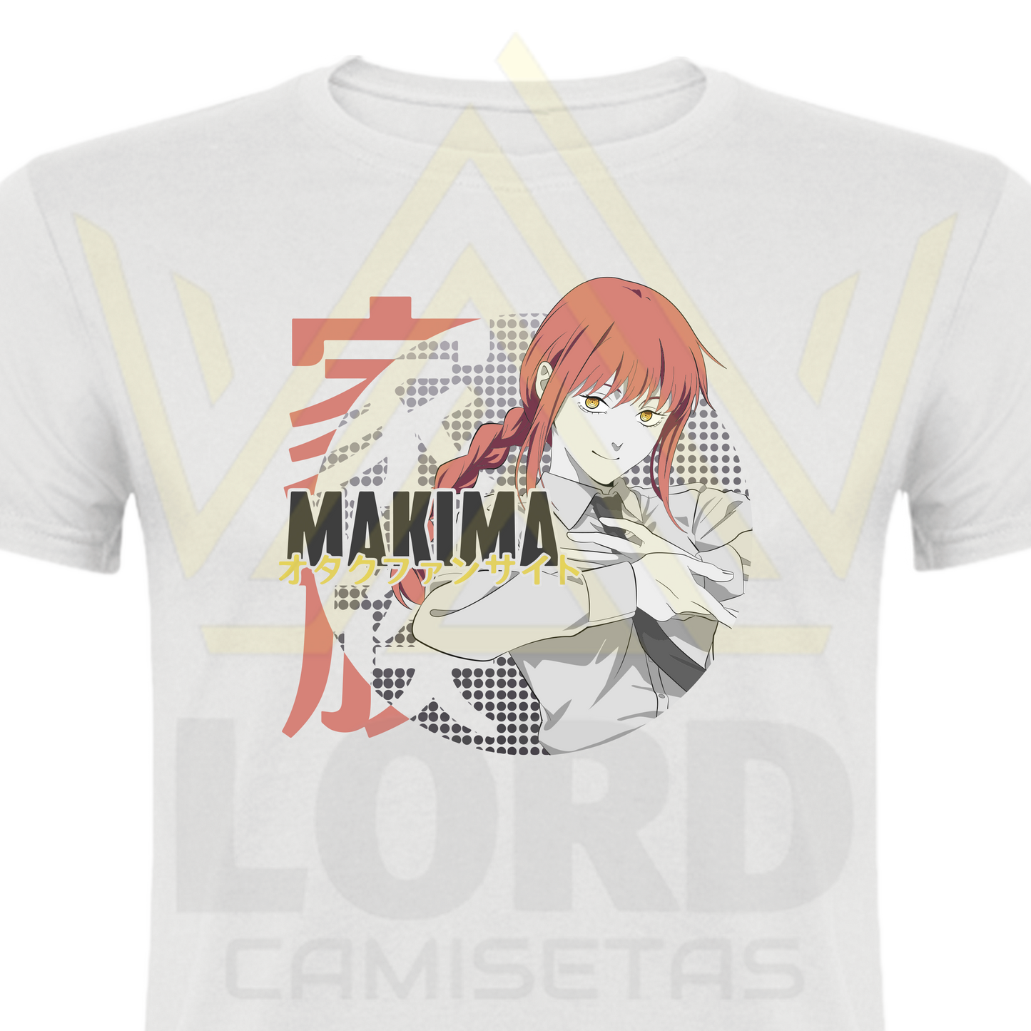 Camiseta Makima Otakufansite