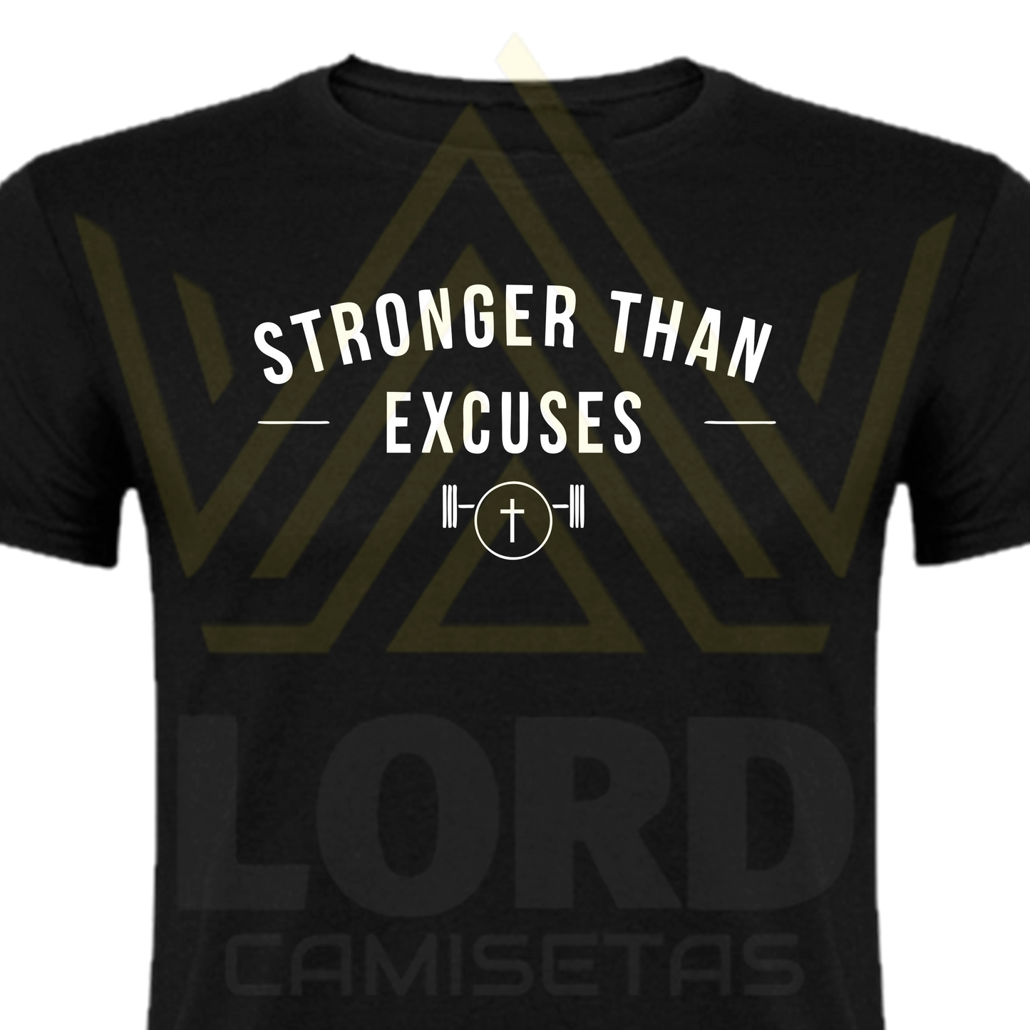 Camiseta Stronger than Excuses