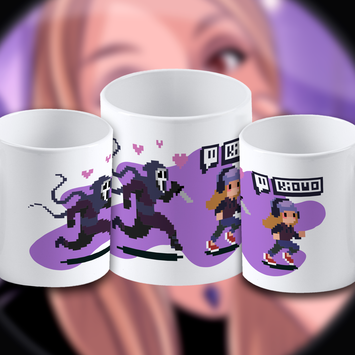 Taza GhostFace y Kiowo