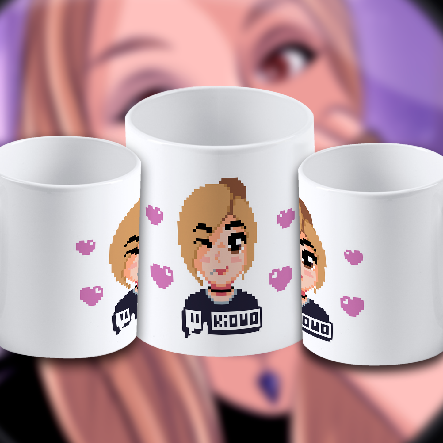 Taza Kiowo Pixel