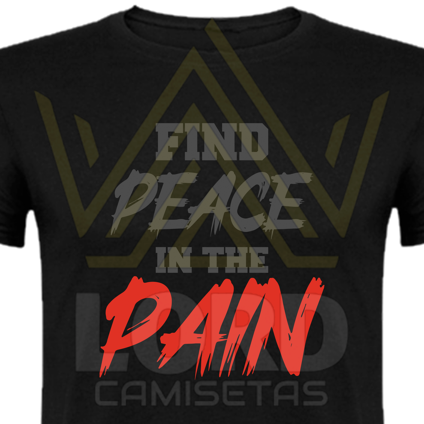 Camiseta Find Pace in the Pain