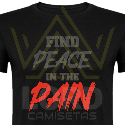 Camiseta Find Pace in the Pain