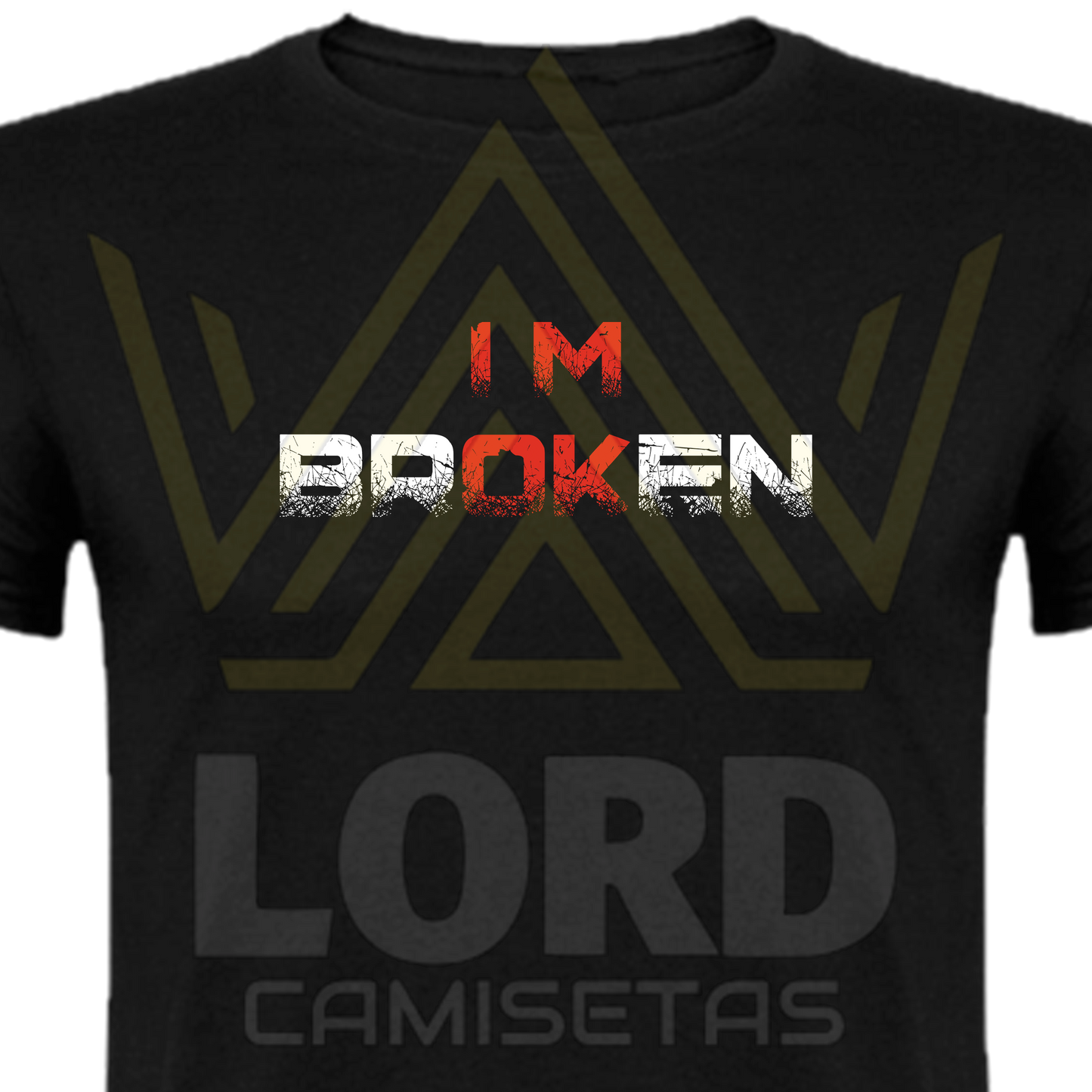 Camiseta Im brOKen