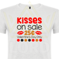 Camiseta Besos 25 Céntimos