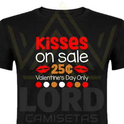 Camiseta Besos 25 Céntimos