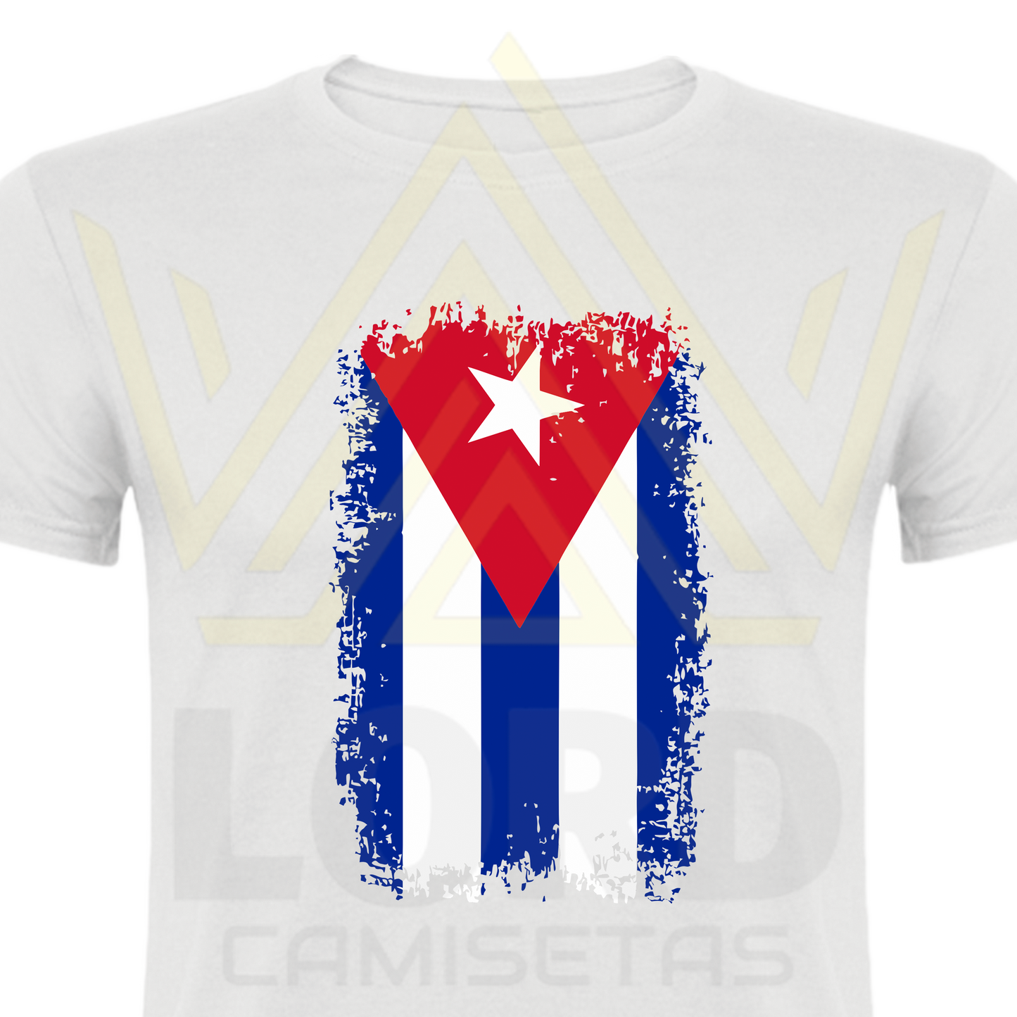 Camiseta Bandera Cuba