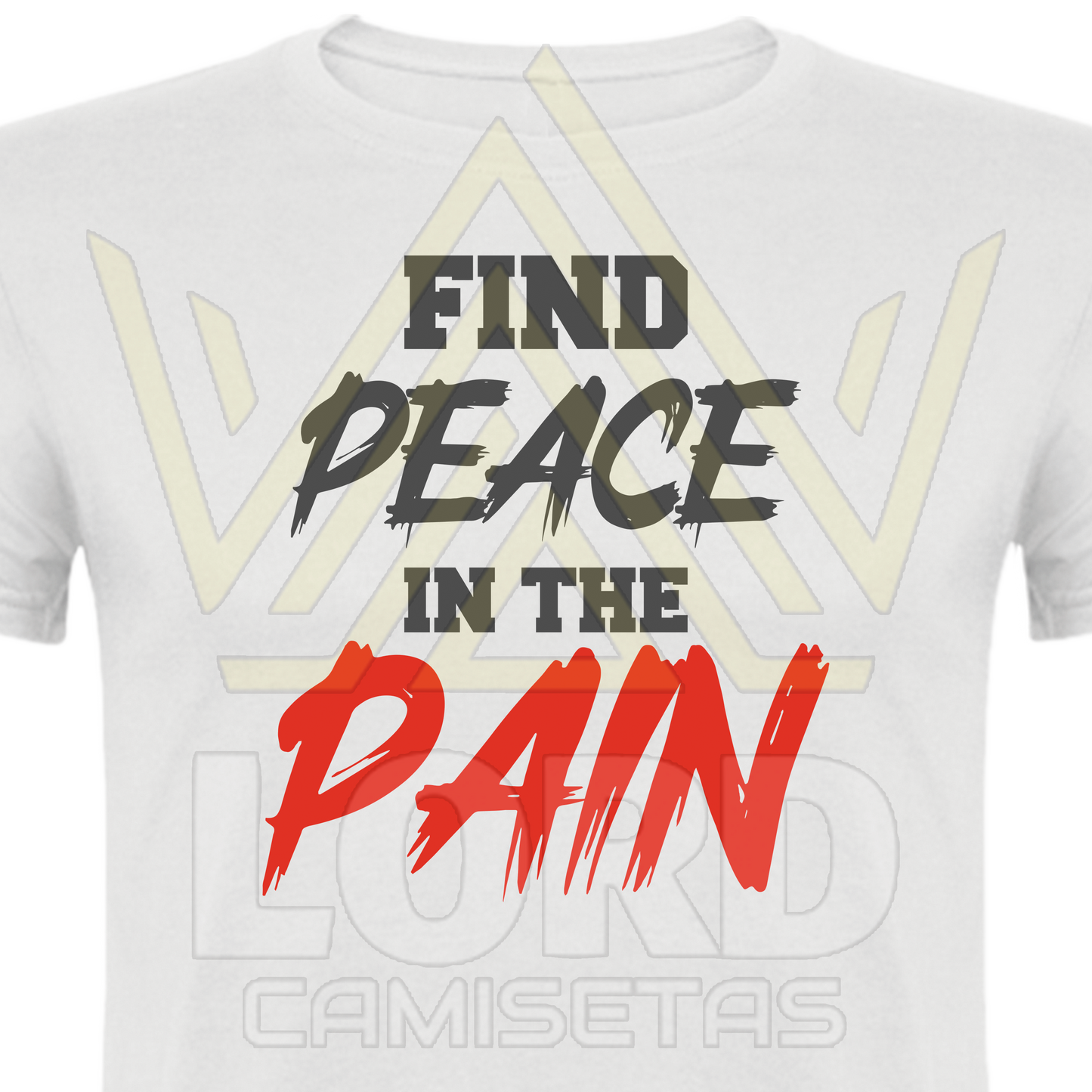 Camiseta Find Pace in the Pain