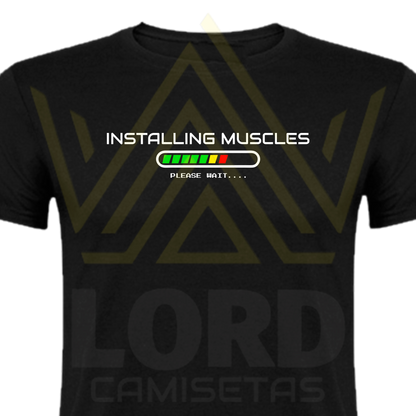 Camiseta Installing Muscles