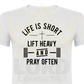 Camiseta Life is Short