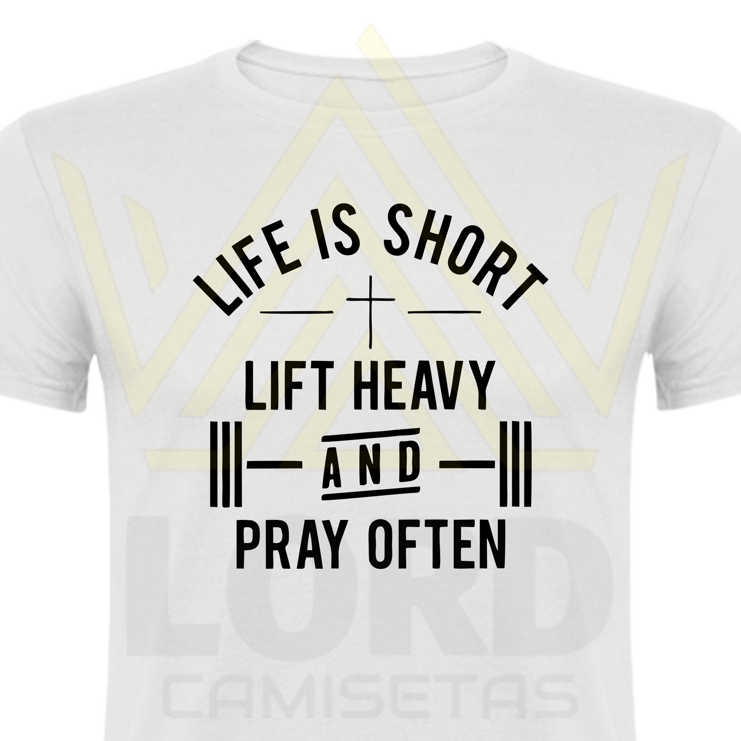 Camiseta Life is Short