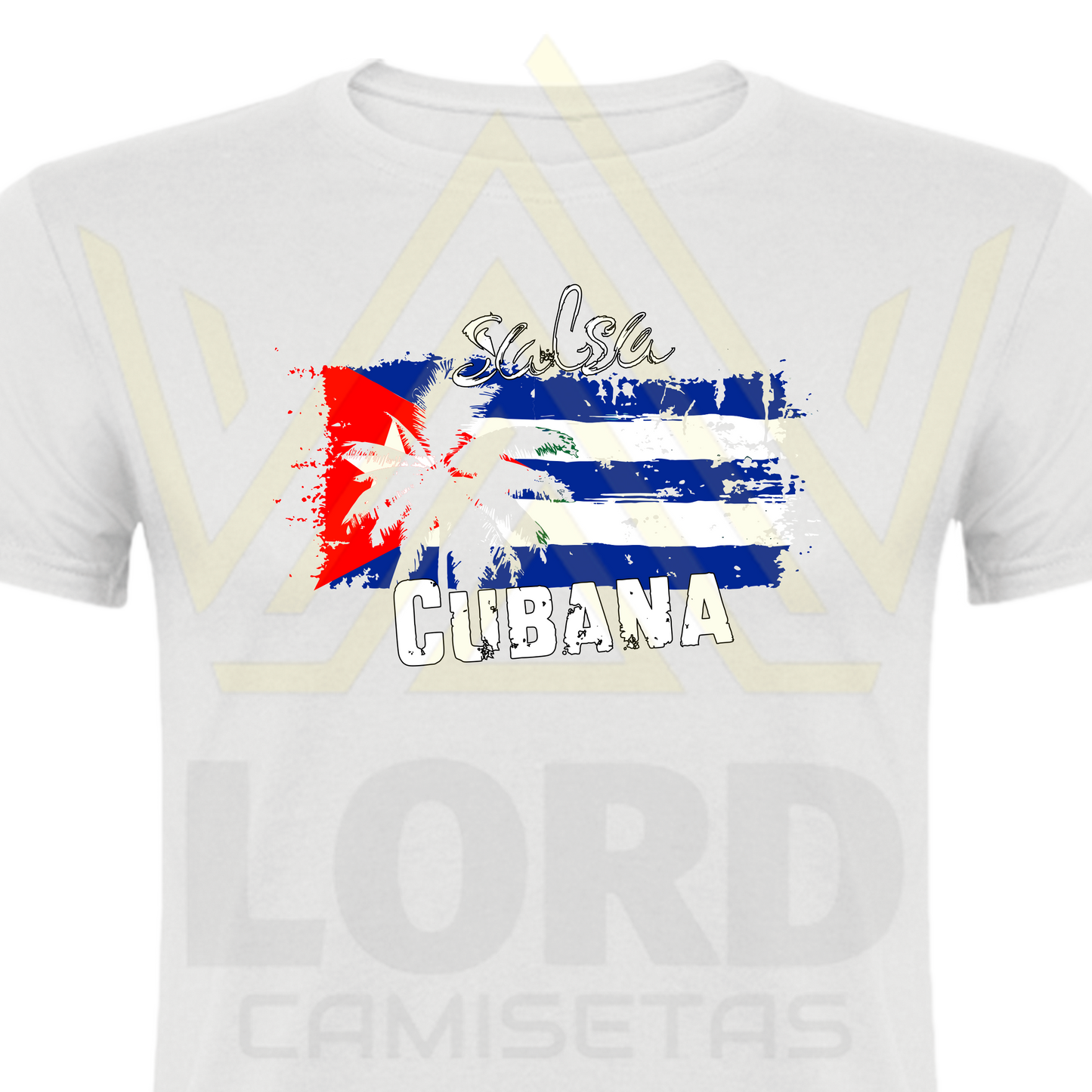 Camiseta Palmera Salsa Cubana