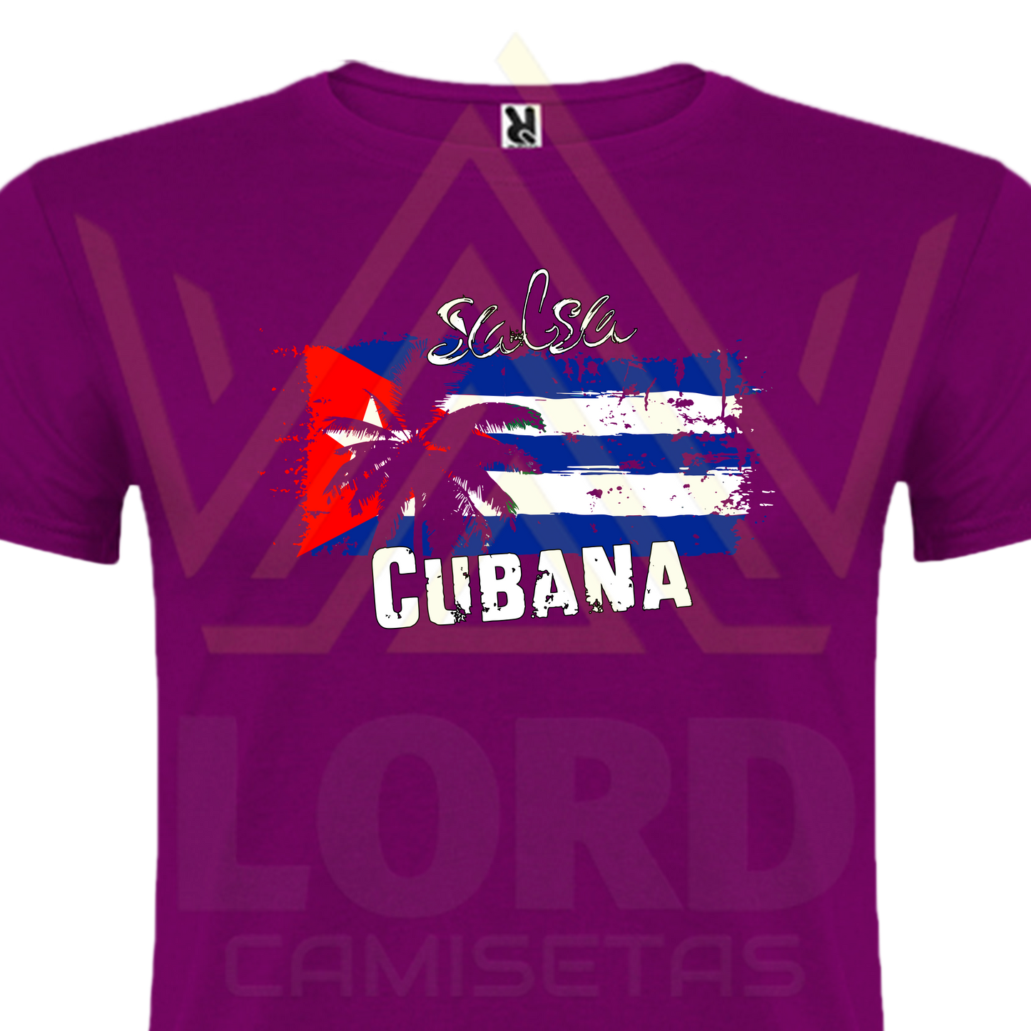 Camiseta Palmera Salsa Cubana