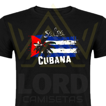 Camiseta Palmera Salsa Cubana