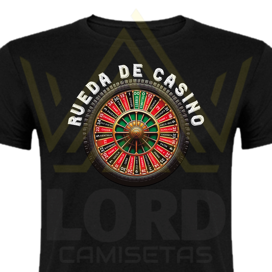 Camiseta Rueda de Casino