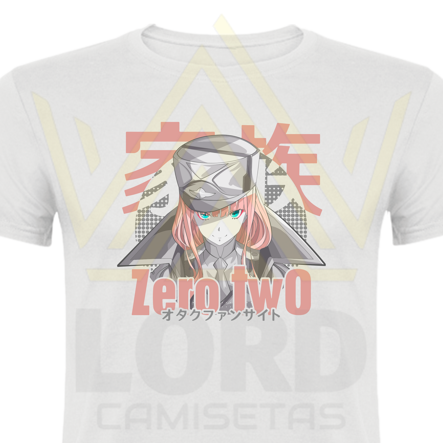 Camiseta Zero Two Otakufansite