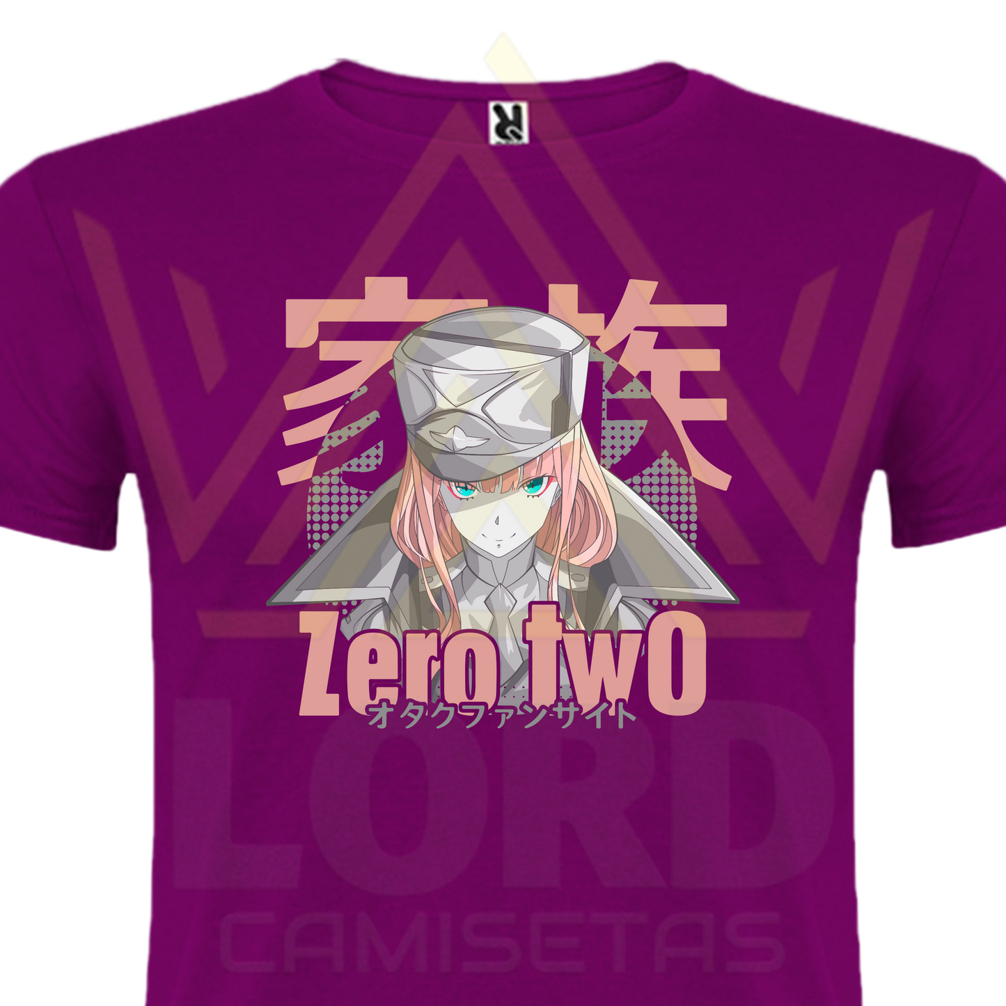 Camiseta Zero Two Otakufansite