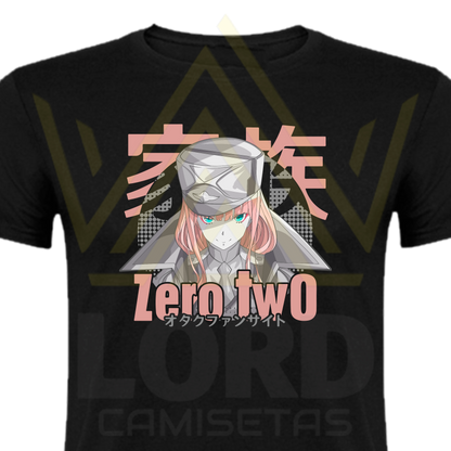 Camiseta Zero Two Otakufansite