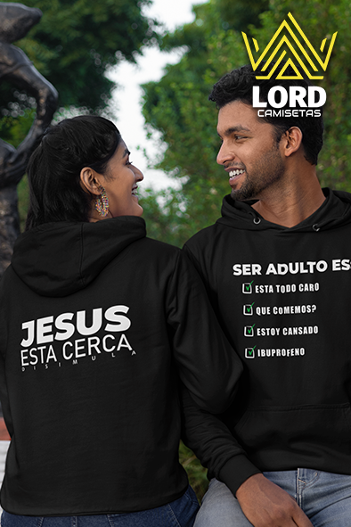 Sudadera Jesús esta cerca DISIMULA