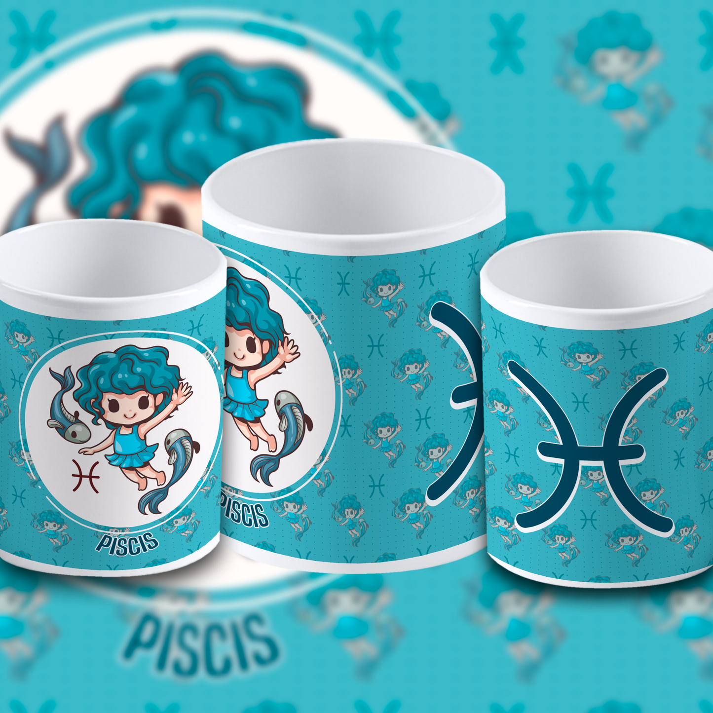 Taza Piscis