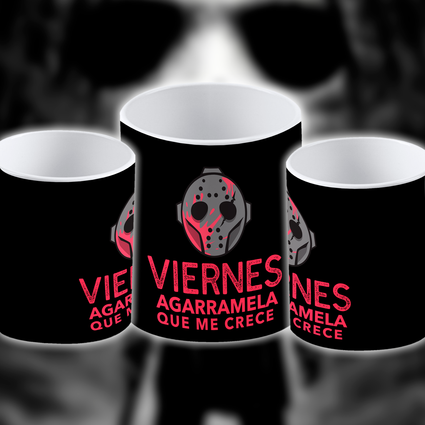 Taza Viernes Agárramela que me crece