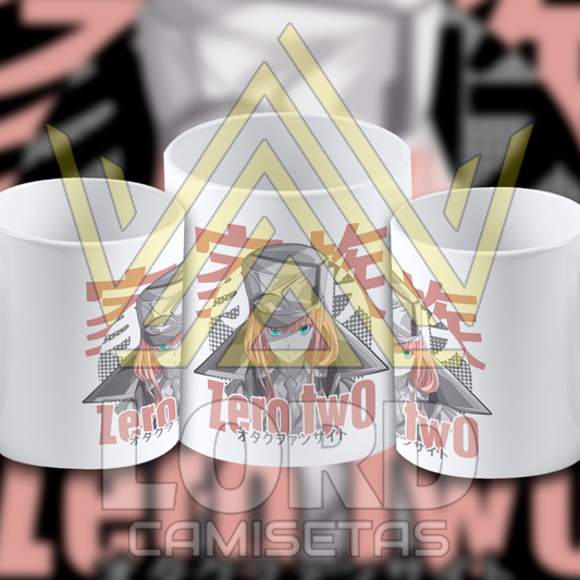 Taza Zero Two Otakufansite