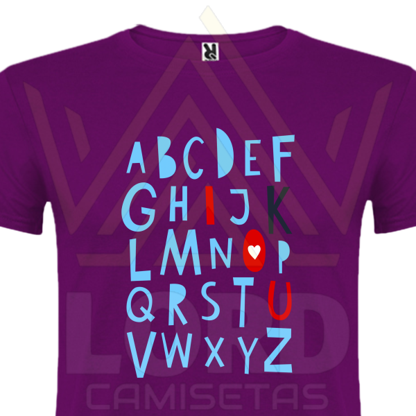 Camiseta ABC Love You - Imagen 3