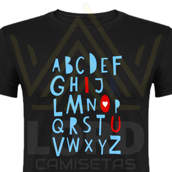 Camiseta ABC Love You - Imagen 4